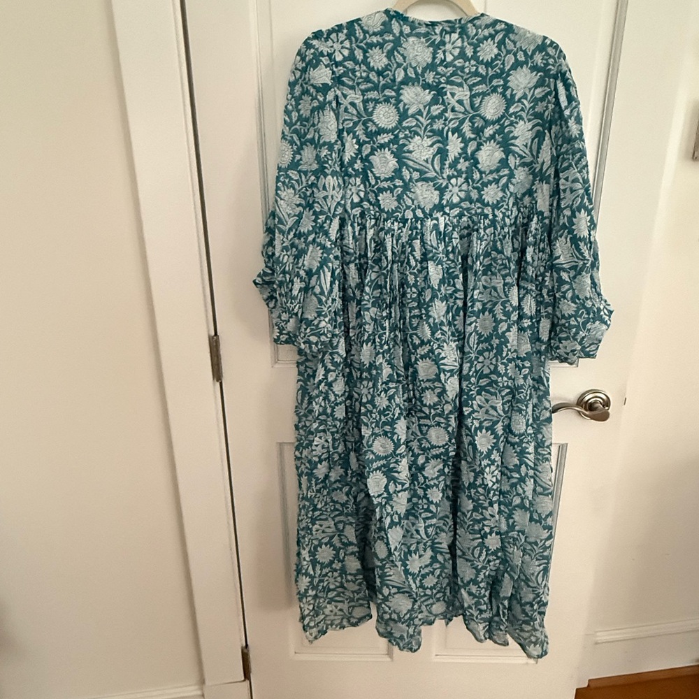 Daughters of India Kyra Midi in Ocean Blue size XL - Picture 2 of 3